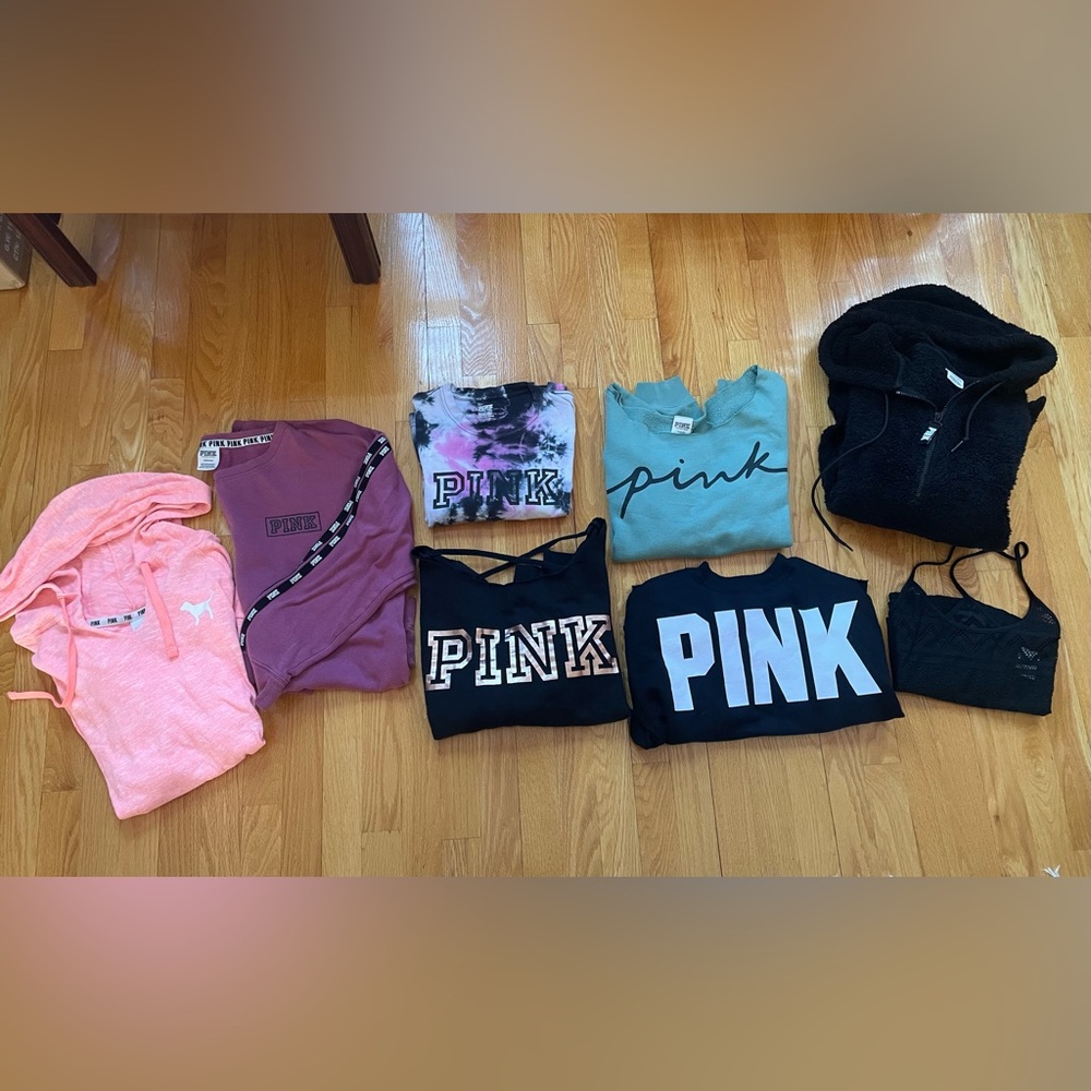 PINK Victoria's Secret women tops/Sweatshirts & Hoodies Bundle